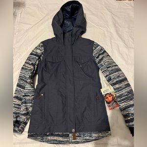 Roxy Cedar snow Jacket Brand New with Tags size xs